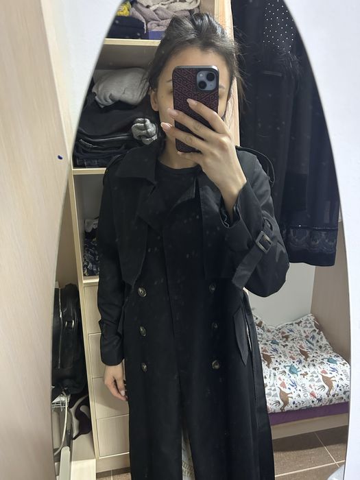 Продам черный тренч