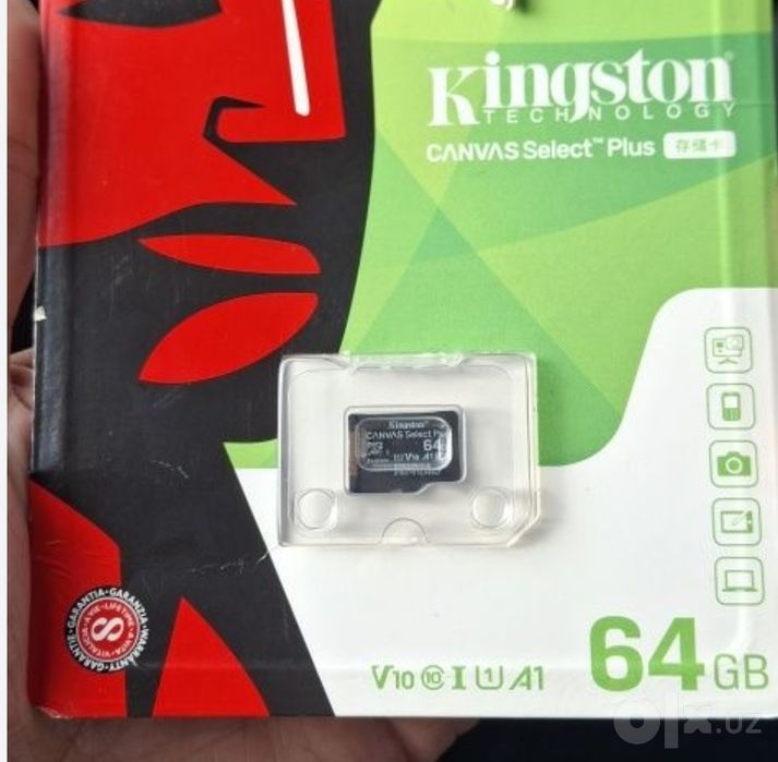 Canvas 64 gb флеш карта из комплекта от neoline 9700s black wifi ориги
