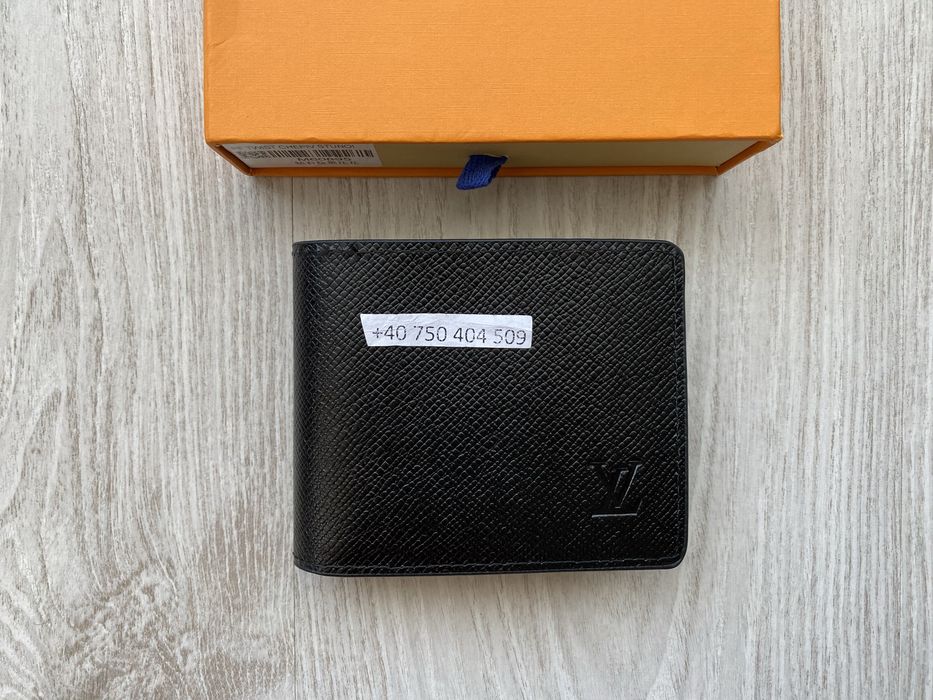 Portofel Louis Vuitton Negru ( Logo Mic )