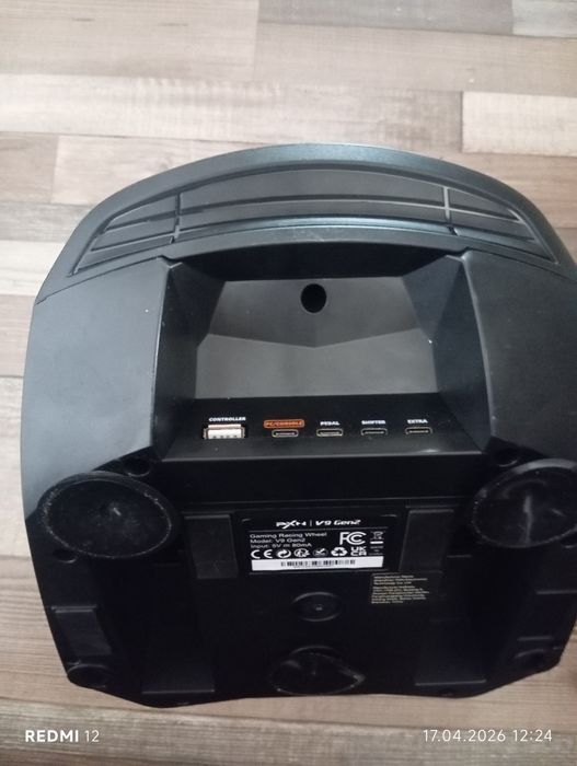 Volan gaming PXN V9 Gen2 + pedale + schimbător