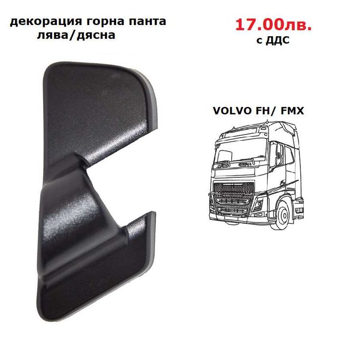 Огледала, стъкла и капаци VOLVO FH, FMX euro 6