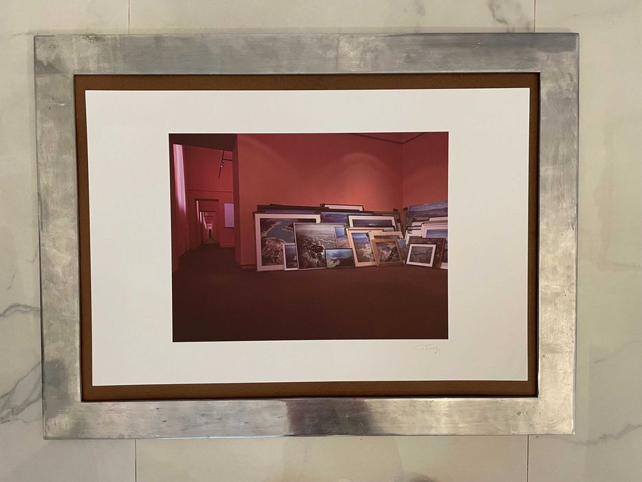 tablou Egbert Trogemann. fotografie oficiala semnata Documenta 12