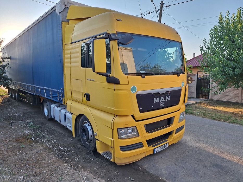 Vand cap tractor MAN TGX 18440,euro 4,mega,an 2008,cutie automata 12+1
