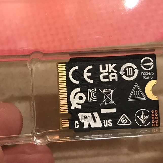 Твърди дискове Samsung PM991a 256GB NVMe SSD M.2 2230 PCIe Gen3x4