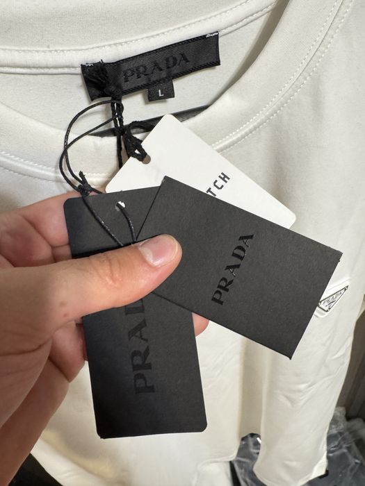 Compleu alb Prada premium.