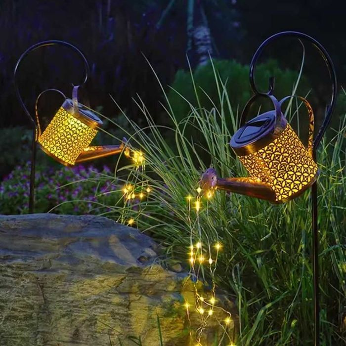 Соларна лампа за градина, различни видове, цени в описанието