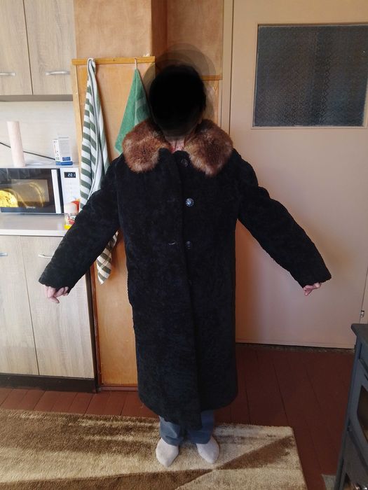 Палто от козя кожа