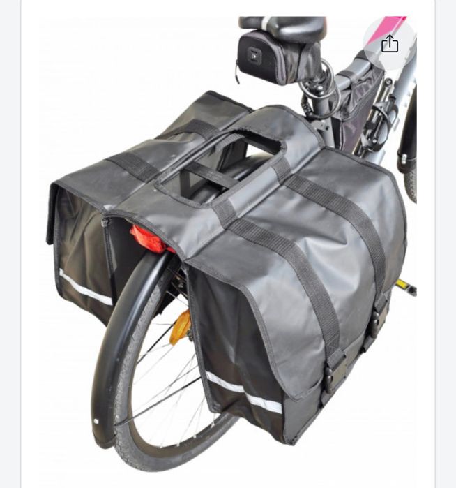 Geantă impermeabila portbagaj bicicleta