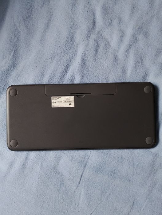 Tastatura Bluetooth Logitech K380, gri inchis, silentioasa