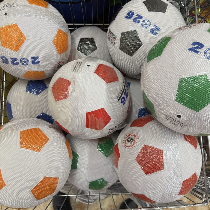 Футболна топка гумена страйкър 5 размер футболни топки за асфалт