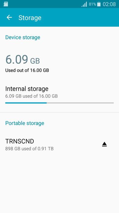 S5 mini Samsung Galaxy, vede microSD de 2.000 GB
