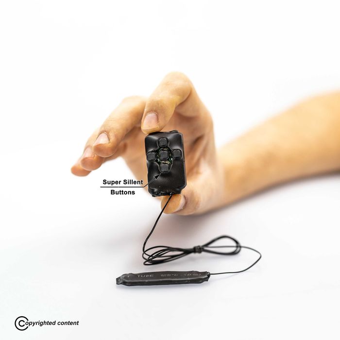 Mp3 Player cu casca de copiat Butoane COMPLET Silentioase Casti Copiat