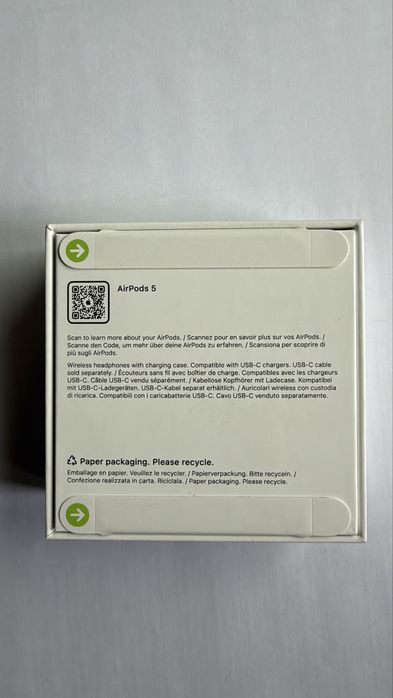 Căști Apple AirPods 5 sigilate