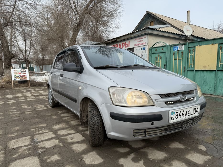 Хюндай Getz 2005г. Серебристый цвет
