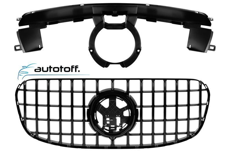 Grila compatibila cu Mercedes GLS X167 Facelift (2023+) model GT Panamericana