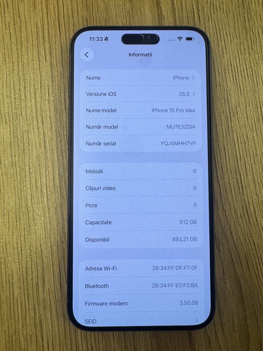 Iphone 15 pro max 512 gb