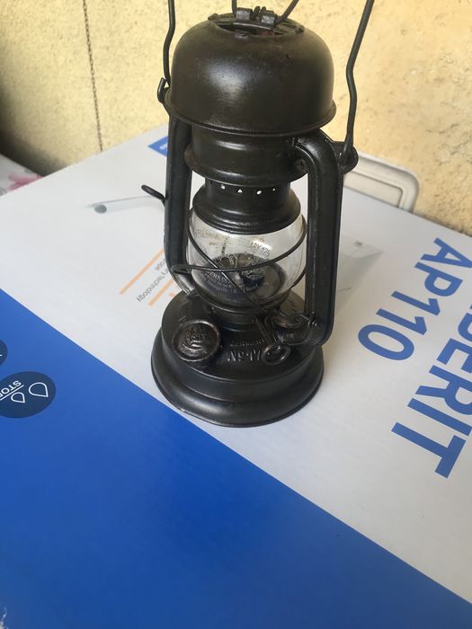 Lampa, felinar german ww2 feuerhand 176 cap de ciuperca