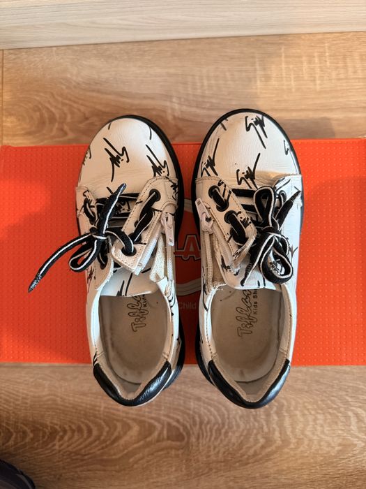 Кеды кожаные для девочки