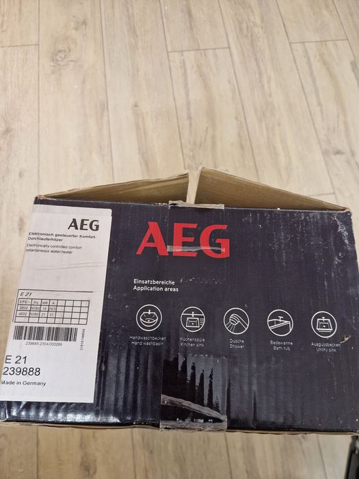 AEG водонагревател / електрически бойлер