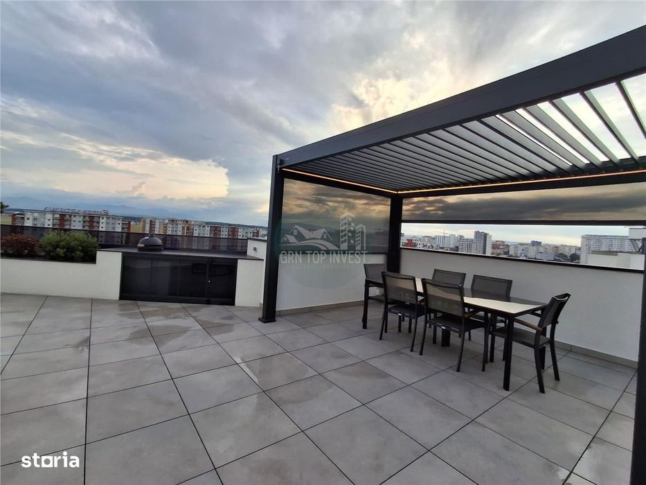 Penthouse EXCLUSIVIST  de LUX 114 mp terasa EVOLUTION