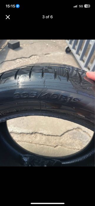 2 гуми Hankook Ventus S1 Evo3
285/40/19