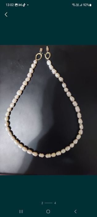 Жемчужины бусы нат