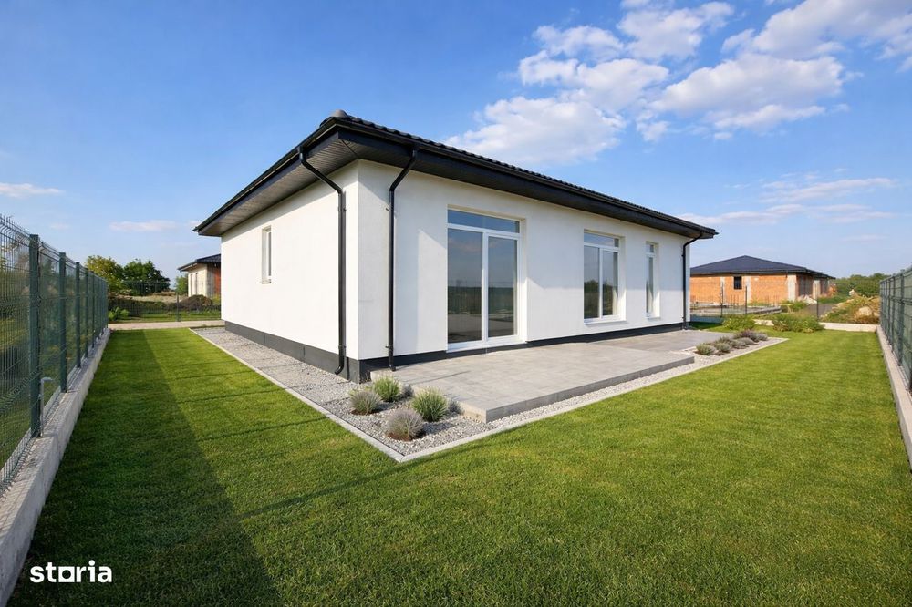 Casă parter 4 camere | Complex privat | Pompă căldură | Premium