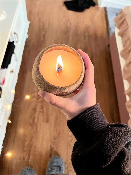 Подарочный набор с натуральной свечей