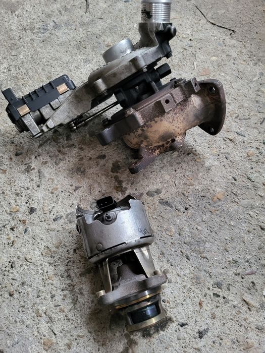 Турбина за ланд ровер 3.0дизел + актуатор за малката турдина