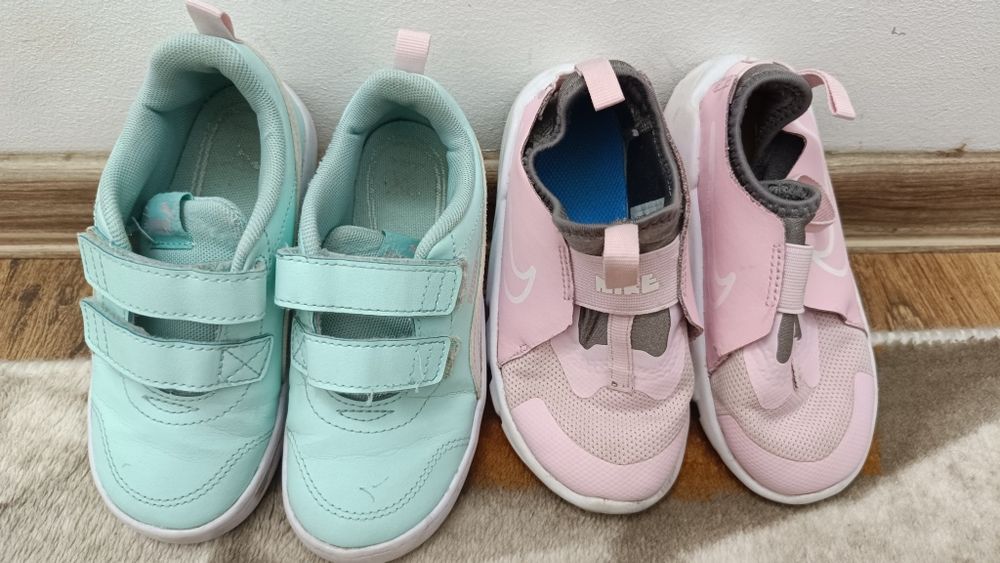 Adidași fetițe nike și puma 27,5