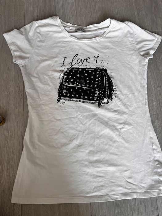 Дамска тениска Liu Jo оригинална бял