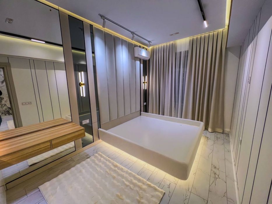 Сдам lux каартиру на 800$ Махтумкули 2/3/9 50м2 мебель/техника