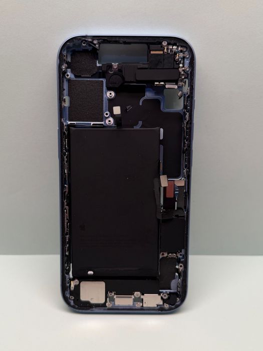 iPhone 17 Blue Albastru rama baterie carcasa mijloc enclosure housing frame