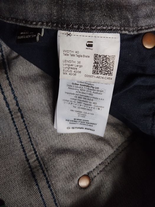G star raw Revenb Fwd skinny W40-L36 -мъжки дънки