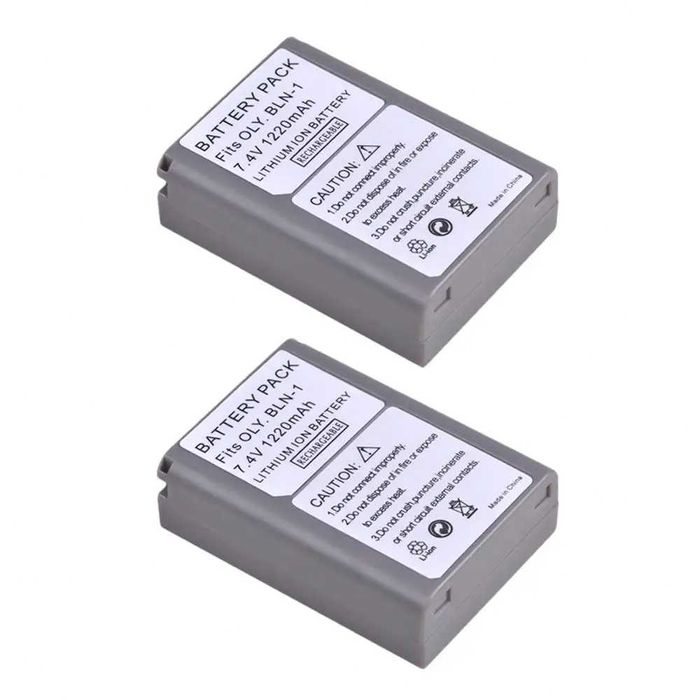 Set 2 acumulatori BLN-1 + incarcator Olympus E-M5 OM-D E-M1 E-P5