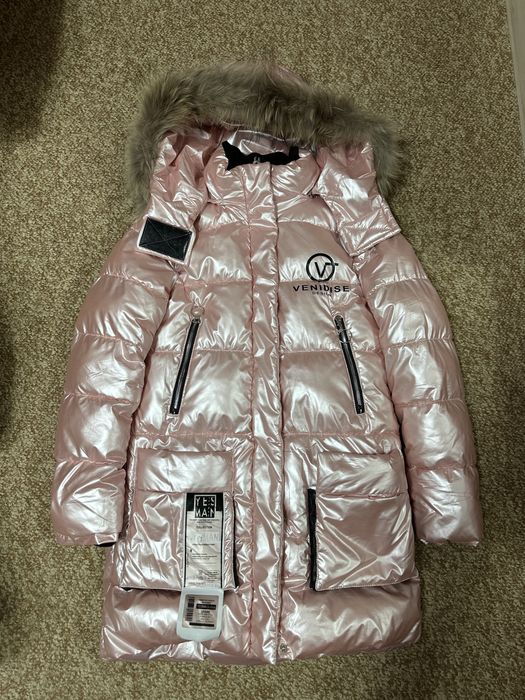 Зимний пуховик девочке