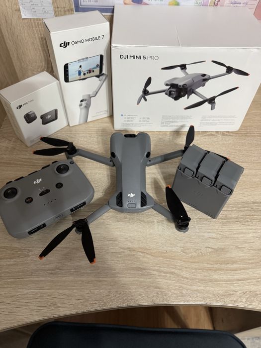 Профессиональная Аэросъемка 4K | DJI Mini 5 Pro