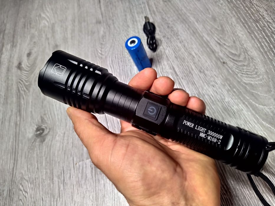 Lanterna Profesionala cu led tip laser mmc-m168-2, Camping, Vanatoare