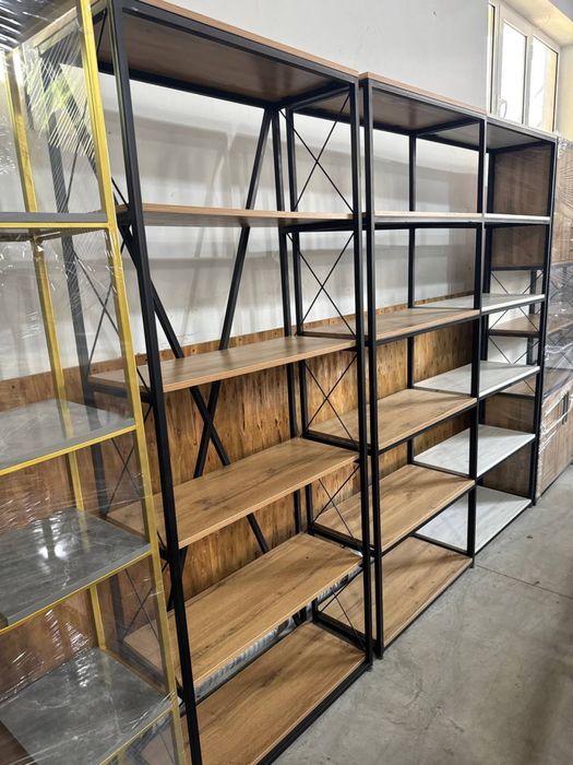 Акция !! Стеллаж лофт шкаф с полками полка для книги , офисный шкаф