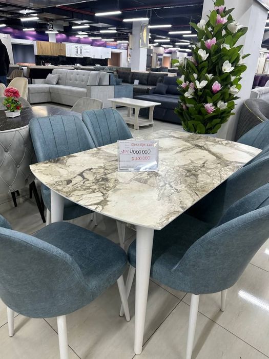 Стол и 6 стульев от Comfort-Mebel