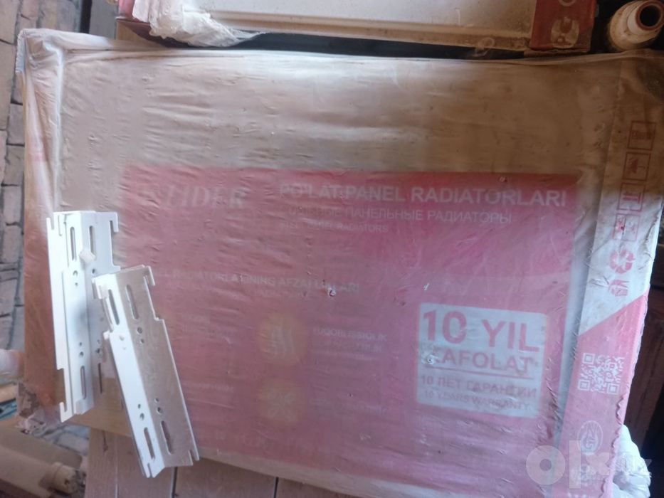 Алюминиевые радиаторы новые, 2 шт, 40х40 и 40х60