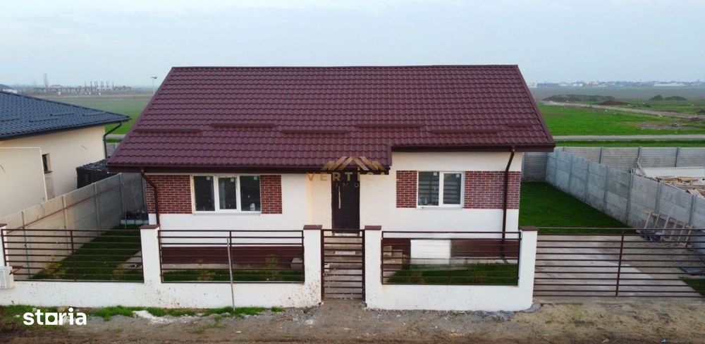 Casa parter cu 3 camere si teren 360 - comuna Berceni