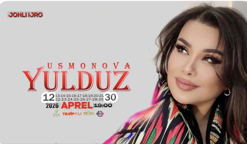 Yuluz Usmonova barcha kungi konsertlari uchun ishonchili biletlar bor.