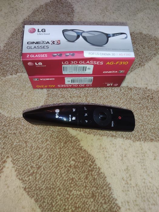 Продам пульт от телевизора LG MAGIC  и 3D очки