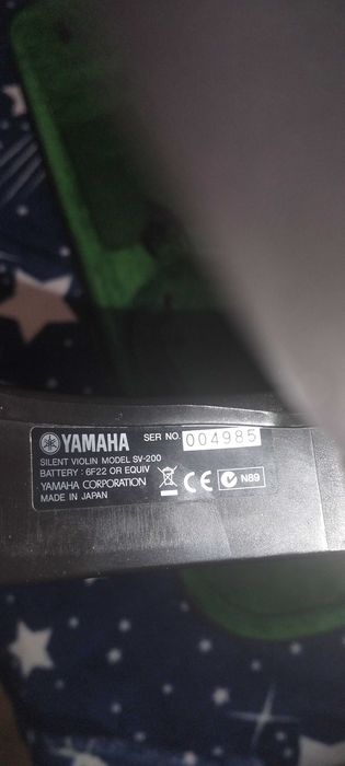 Vioară Yamaha Silent Violin model SV 200 Black