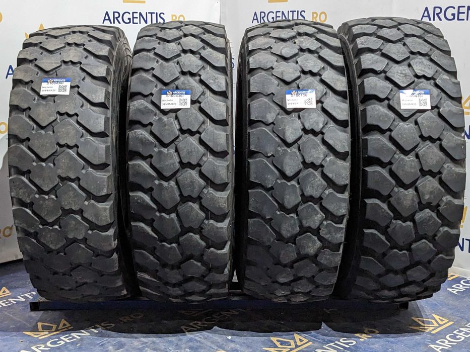 Set 4 anvelope 395/85/R20 Michelin (cod S100436I)