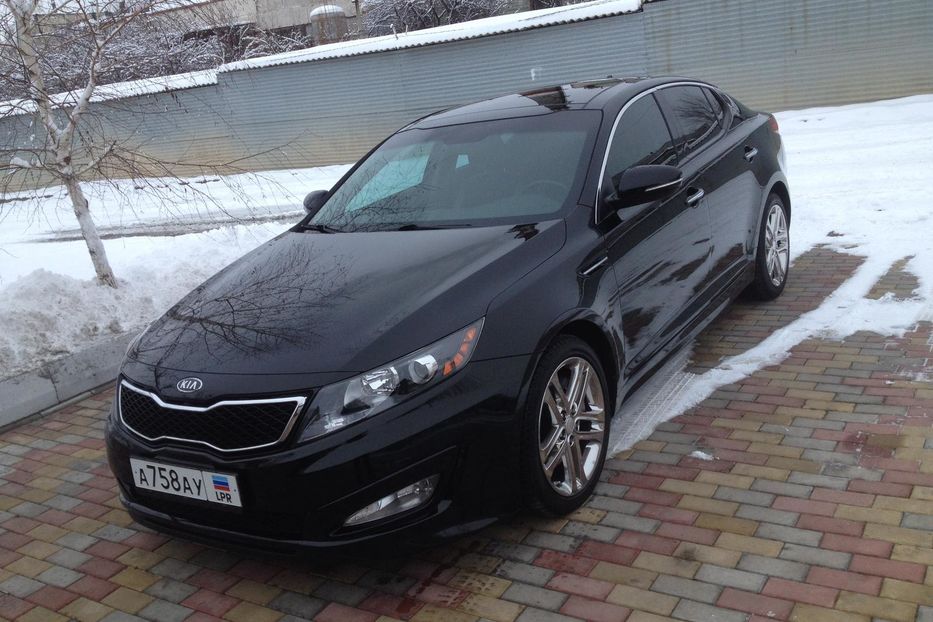 фара/капот/телевизор/бампер на Kia Optima 11-15