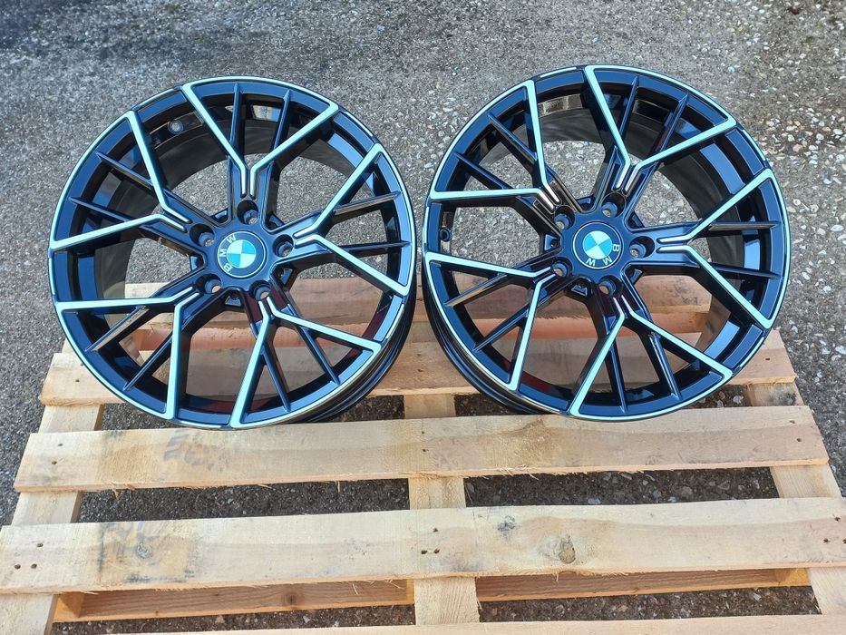 19"Bmw Style 811M Black Polish 8.5-9.5ж ет33-37 Bmw 1 3 4 5 6 7 Seria Спорт Пакет Чисто Нови