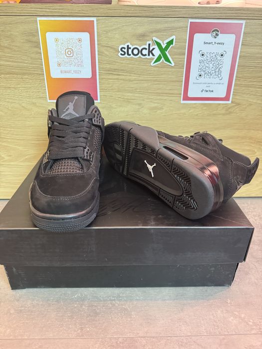 Air Jordan 4 Retro Black Cat 2020 Sneakers