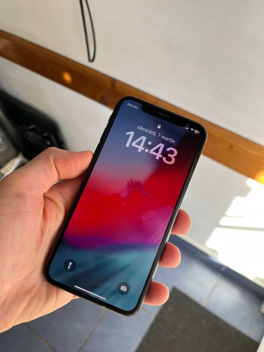 iPhone X 256GB Face ID functional, iOS 16, stare buna